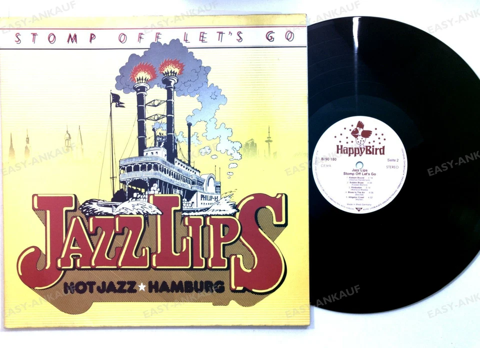 Jazz Lips - Stomp Off Let's Go GER LP FOC ' - Image 1 of 1