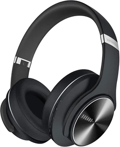 Bluetooth Headphones over Ear 90 Hours Playtime Wireless Headphones with 3 EQ Mo - Picture 1 of 12