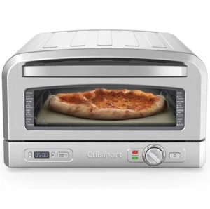 Cuisinart Indoor Pizza Oven NIOB - 700°F Heat Stainless Steel Timer & Accessorie - Picture 1 of 11