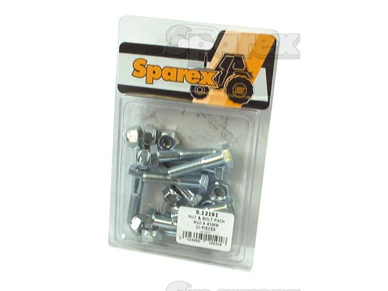 Bamford Bx9 Tractor Baler Shear Bolt, Size: M10 x 45mm 10PCS