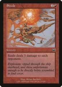 4 x Sizzle MTG Mercadian Masques NM Red - Picture 1 of 1