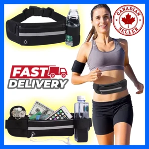 Unisex Waterproof Running Waist Bag Belt Fanny Pack Jogging Hiking Cycling Gym - Picture 1 of 6