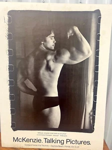 Arnold Schwartzenneger Mckenzie Talking Pictures 1980 Vintage Poster 22 x 28 - Picture 1 of 8