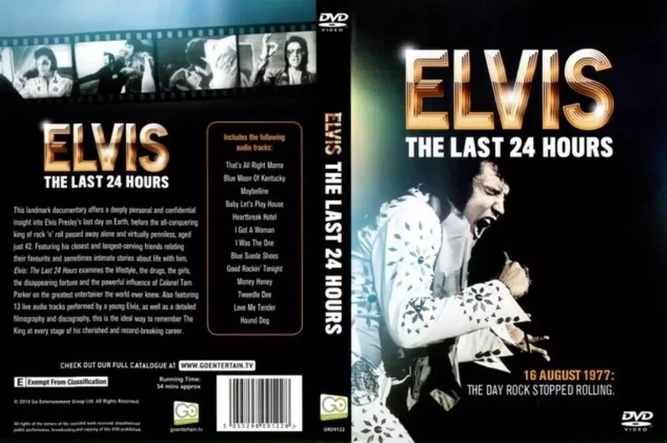 Elvis - The Last 24 Hours DVD Documentary (2014) Elvis NEW - Image 1 of 1
