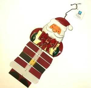 Weihnachtsmann Windspiel Dose und Glas NEU mit Etikett von BlueHandWorks schönes Klinken! - Bild 1 von 11