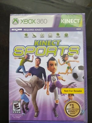 Kinect Sports (Xbox 360, 2010) Factory Sealed Not for Resale Microsoft - Image 1 of 2