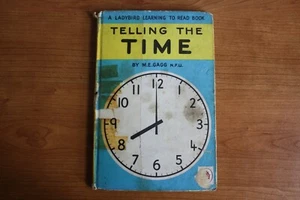 Vintage Ladybird Book Series 563 'Telling The Time' 1962 - Picture 1 of 6