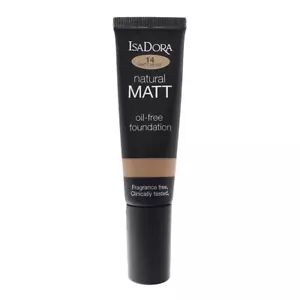 Isadora Natural Matt Oil-Free 14 Matt Beige Foundation 35ml For Women - Picture 1 of 1