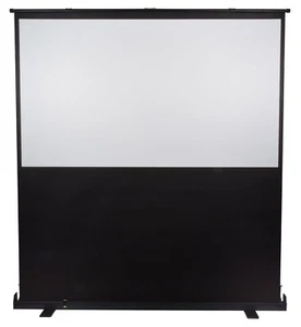 AV:Link 952.313UK Portable Floor Standing Pull-up 100" Projector Screen | Black - Picture 1 of 3