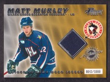 2003-04 Pacific AHL Prospects Hockey JERSEY Matt Murley Wilkes