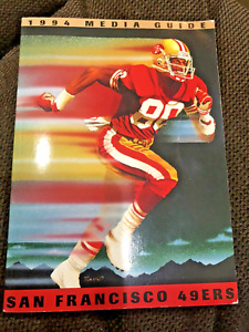 VINTAGE 1994 San Francisco 49ers Media Guide, Very Good Condition