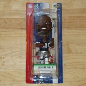 2002 Emmitt Smith Upper Deck NFL Playmakers Collectors Card Bobble Head - Picture 1 of 3