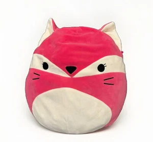 15" Kellytoy SQUISHY SQUOOSHEMS ORANGE FOX PILLOW FIFI READ - Picture 1 of 4