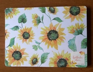 Set of 4 Cork Placemats - Sunflowers - Picture 1 of 2
