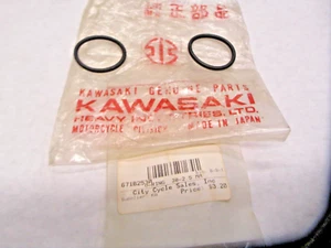 NOS NEW OEM FACTORY KAWASAKI H1 Z1 S3 S1 H2 KH400 O-RING 30MM 671B2530 SOLD AS 2 - Picture 1 of 2