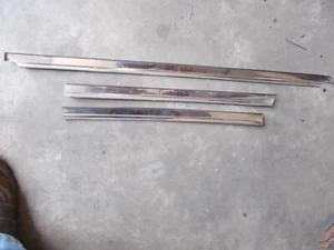 1965 DODGE CUSTOM 880 STATION WAGON PASSENGER REAR DOOR TRIM, ORIGINAL PART - Picture 1 of 3