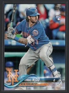 Tomas Nido 2018 Topps #486 Rookie - New York Mets - Picture 1 of 2