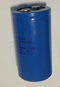 Sprague Powerlytic Capacitor 36DY, 270000uf, 25VDC, +95•C - Picture 1 of 1