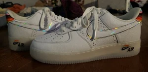 Nike Men Shoes Airforce1s Gay Pride 9.5 11 New Withbox Platforms Women Nonbinary - Picture 1 of 4
