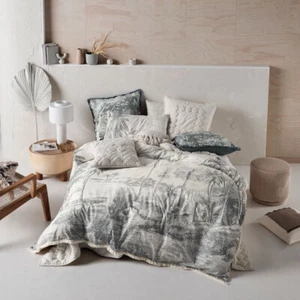 Linen House Acapulco Storm Doona Quilt Cover Set 4 Bed Sizes - Picture 1 of 7