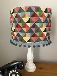 Paralume 30 cm/40 cm in colori vivaci 'Big Holland' senza bordo pom - Foto 1 di 8
