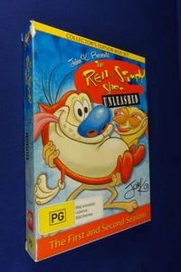 THE REN & STIMPY SHOW UNLEASHED THE FIRST AND SECOND SEASONS DVD Season 1 & 2 - Picture 1 of 9