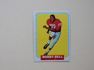 1964 Topps Football Card # 90 - Bobby Bell - Kansas City Chiefs - LB - Rookie