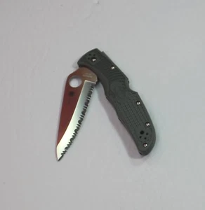 Rare NEW in the box Numbered C10SFG SPYDERCO Endura 4 Lightweight Model Knife - Picture 1 of 9