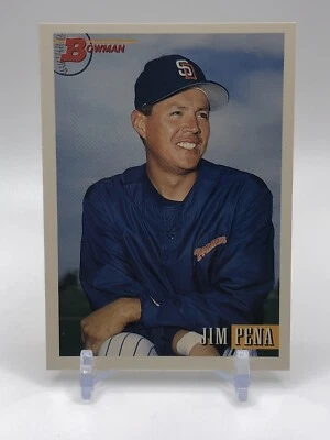 1993 Bowman Jim Pena No. 54 - Image 1 of 2