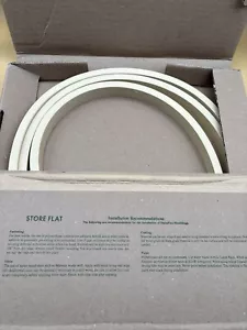Duraflex Flexible Formteil Flachschaft 1/2 Zoll x 1 Zoll gerade glatte Körnung 10 Fuß L - Bild 1 von 2