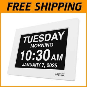 Large Digital Dementia Clock for Seniors - Picture 1 of 9