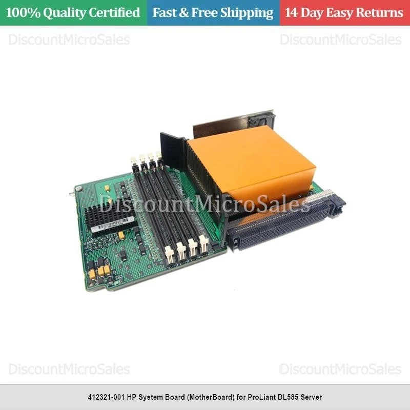 412321-001 HP System Board (MotherBoard) for ProLiant DL585 Server - Image 1 of 1