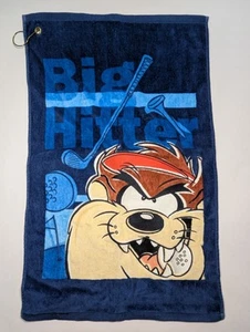 1998 Vtg Tasmanian Devil Big Hitter Acme Sports Golf Sport Towel 16x25 - Picture 1 of 7