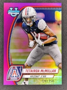 2024 Bowman U cromo TETAIROA McMILLAN 1er refractor fucsia Bowman/150 #170 AZ - Imagen 1 de 2