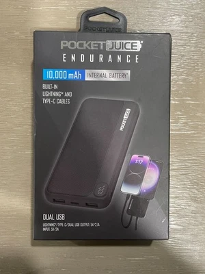 Зарядное устройство портативное Pocket Juice Endurance 10 000 мАч - Изображение 1 из 2
