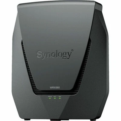 Router inalámbrico Ethernet Synology WRX560 Wi-Fi 6 IEEE 802.11ax Foto 1 de 4