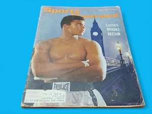 Sports Illustrated June 10, 1963 Magazine Cassius Invades Britain Muhammad Ali - Picture 1 of 1