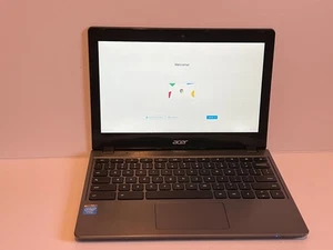 Acer Chromebook C720 ZHN 2103 Laptop 11.5" Screen Intel Celeron 2955U @1.4GHz - Picture 1 of 8