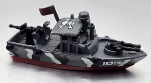 Micro Machines Military River Rat Pibber Patrol Boat Galoob LGTI 1997 - Picture 1 of 2
