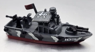 Micro Machines Military River Rat Pibber Patrol Boat Galoob LGTI 1997 - Image 1 of 2