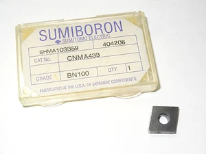 SUMITOMO Sumi Boron CNMA 433 Grade BN100 PCBN Carbide Insert USA - Picture 1 of 2