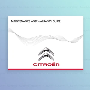 Citroen Relay Service Book for All Models | Blank - Picture 1 of 5