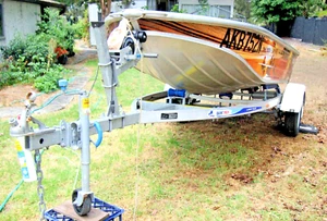 Quintrex 3.75 Explorer 2019 Aluminium boat & trailer + new Bimini and New cover - Picture 1 of 18
