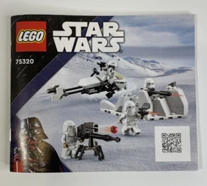 LEGO Star Wars 75320 Hoth Snowtrooper Battle Pack NUR HANDBUCH - Bild 1 von 1