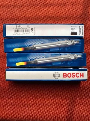 NEW 4x Glow Plug Genuine Bosch Duraterm 0250202045 for Mercedes-Benz Sprinter - Image 1 of 4