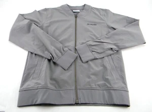 Columbia Youth Boy's Omni Shield Collarless Full Jacket Size S-7/8 Light Gray - Picture 1 of 5