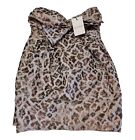 BARDOT Dress Womens Gold Leopard Pettern 12AUS/UK,8US,40 EU, RRP $179.99 - NEW
