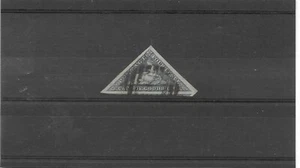 CAPE OF GOOD HOPE 1863-64 4d Steel Blue Triangle Fine used - Picture 1 of 3