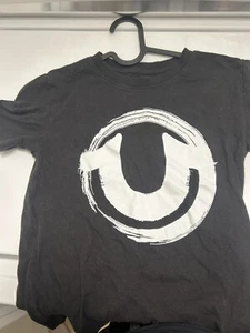 True Religion Kids Black and White Logo Short Sleeve T-Shirt Size S - Picture 1 of 3