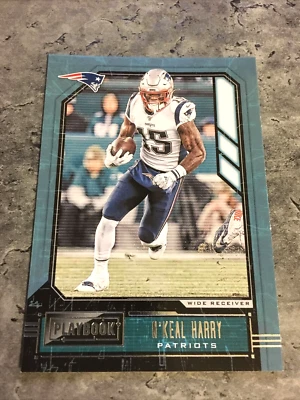 N'Keal Harry  Patriots 2020 Panini Playbook #41 - Image 1 of 2